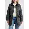 Pendleton Sun River Quilted Field Coat In Green