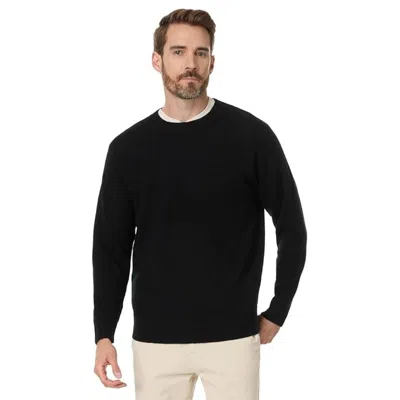 Pendleton Sweater Men's Black Wool Crew Neck Long Sleeve Pullover Jdm1364