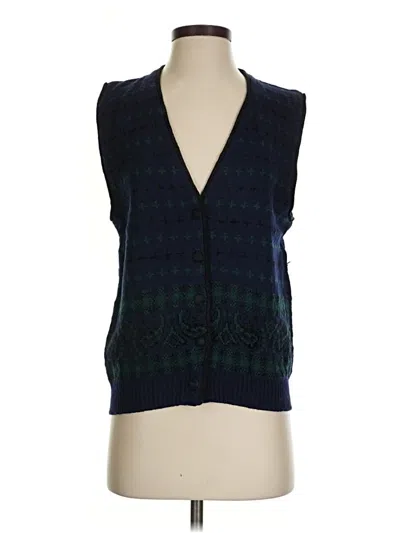 Pre-owned Pendleton Sweater Vest In Blue