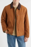 Pendleton Tahoma Canvas Trucker Jacket In Orange