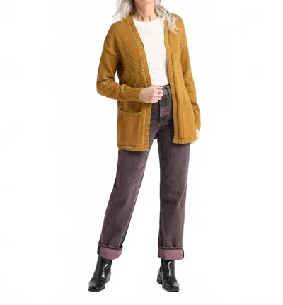 Pendleton Textured Sierra Springs Cardigan In Bronze/curry In Multi