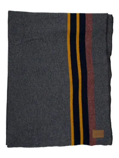 Pre-owned Pendleton Throw Blanket In Blue