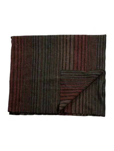 Pre-owned Pendleton Throw Blanket In Brown