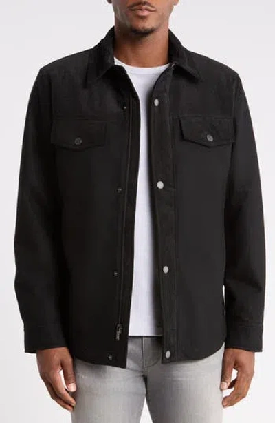 Pendleton Timberline Hybrid Shirt Jacket In Black