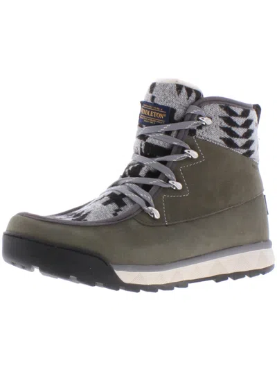 Pendleton Torngat Trail Womens Suede Lace-up Hiking Boots In Multi