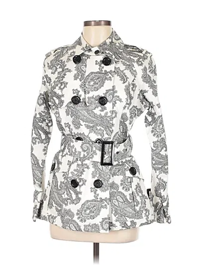 Pre-owned Pendleton Trenchcoat In White