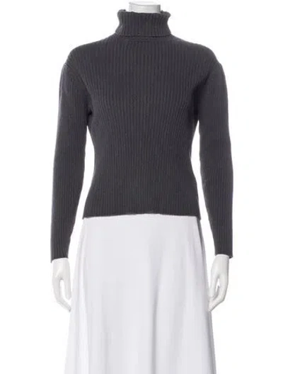 Pre-owned Pendleton Turtleneck Sweater In Gray