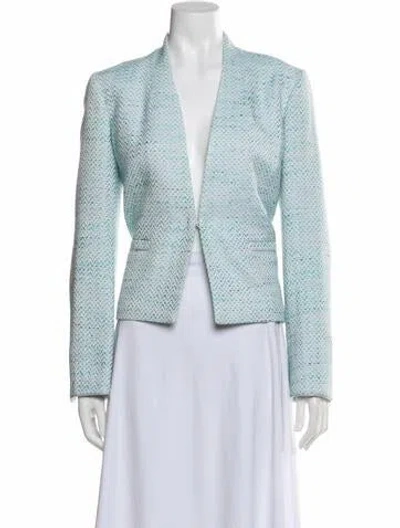 Pre-owned Pendleton Tweed Pattern Jacket In Blue