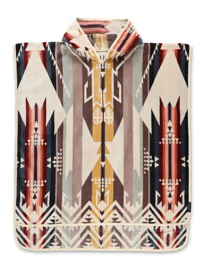 Pendleton Tween Jacquard Hooded Towel In Multi