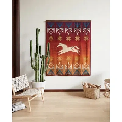 Pendleton Unity Throw In Orange,gold