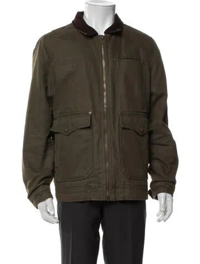 Pre-owned Pendleton Utility Jacket In Green