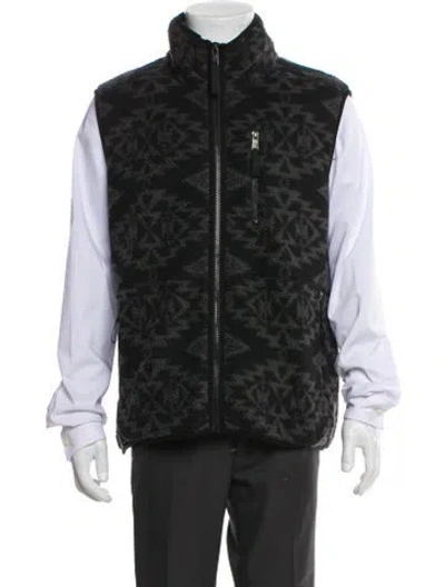 Pre-owned Pendleton Vest In Black