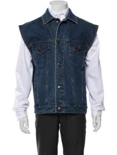 Pre-owned Pendleton Vest In Blue