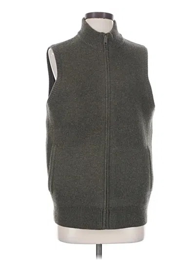 Pre-owned Pendleton Vest In Gray