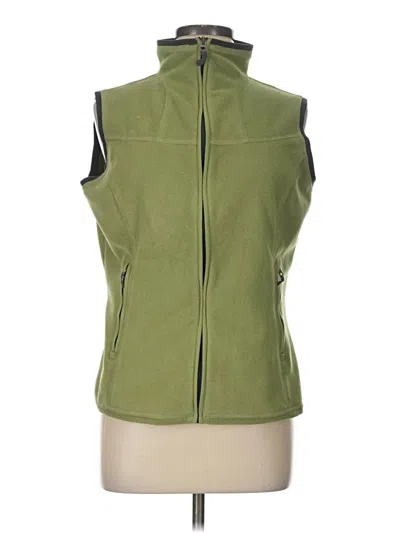 Pre-owned Pendleton Vest In Green