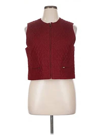 Pre-owned Pendleton Vest In Red