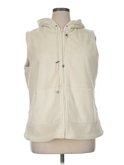 Pre-owned Pendleton Vest In White