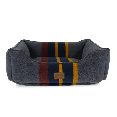 Pendleton Vintage Camp Kuddler Bed With Removable Cover In Gray