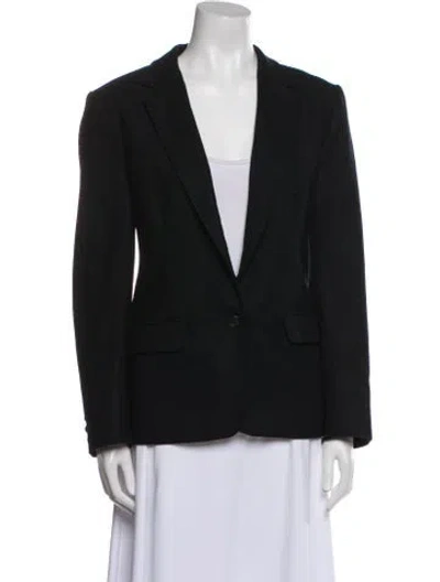 Pre-owned Pendleton Virgin Wool Blazer In Black