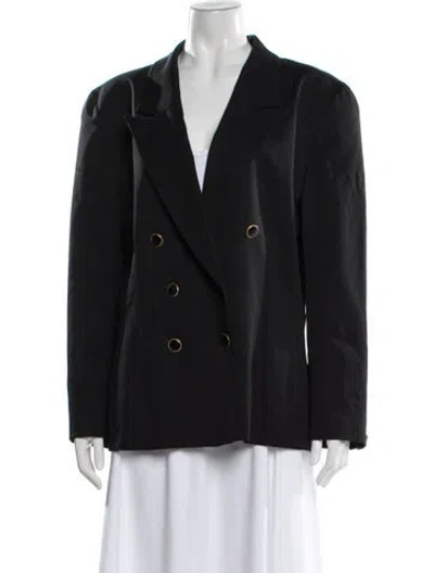 Pre-owned Pendleton Virgin Wool Blazer In Black
