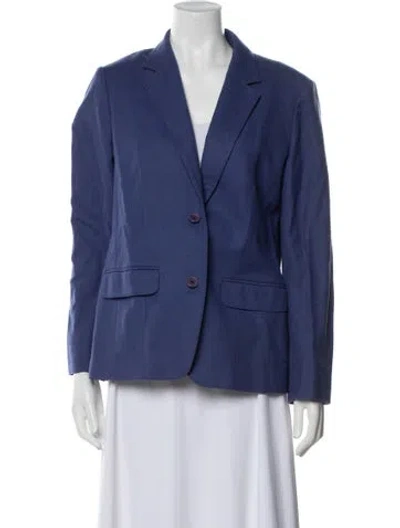 Pre-owned Pendleton Virgin Wool Blazer In Blue