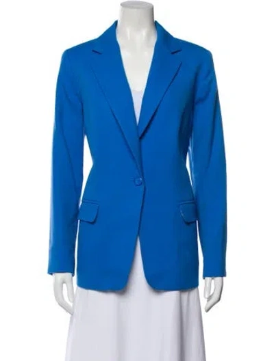 Pre-owned Pendleton Virgin Wool Blazer In Blue