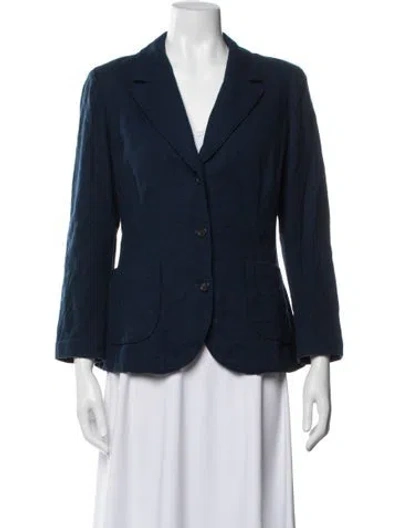 Pre-owned Pendleton Virgin Wool Blazer In Blue