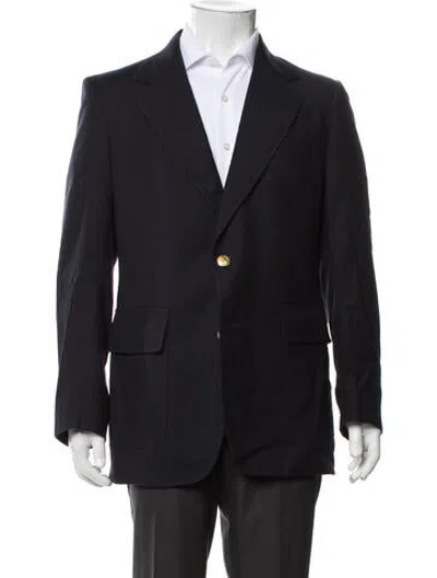 Pre-owned Pendleton Virgin Wool Blazer In Blue