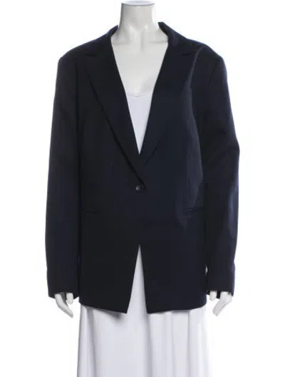 Pre-owned Pendleton Virgin Wool Blazer In Blue