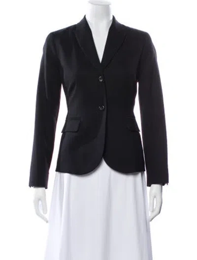 Pre-owned Pendleton Virgin Wool Blazer In Gray