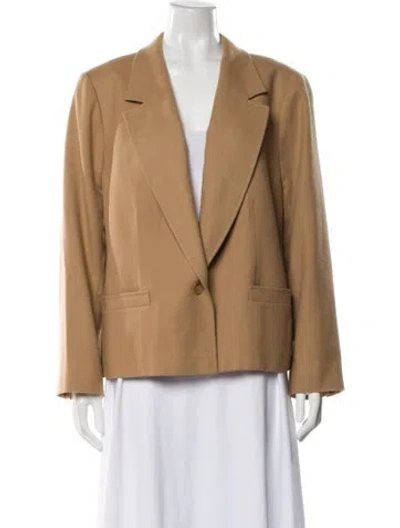 Pre-owned Pendleton Virgin Wool Blazer In Neutral