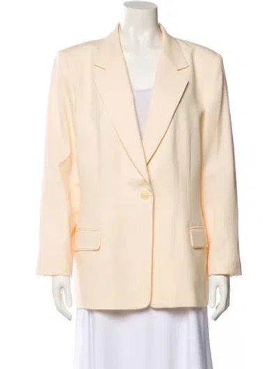 Pre-owned Pendleton Virgin Wool Blazer In Neutral