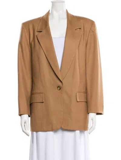 Pre-owned Pendleton Virgin Wool Blazer In Neutral
