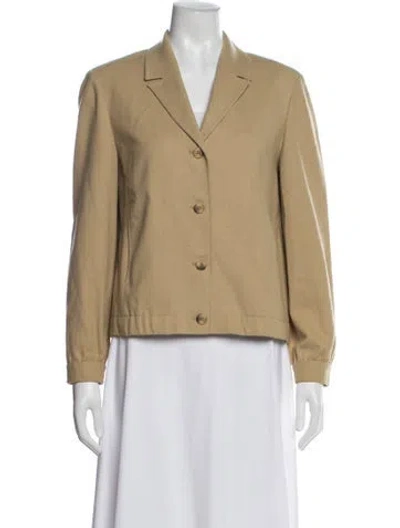 Pre-owned Pendleton Virgin Wool Blazer In Neutral
