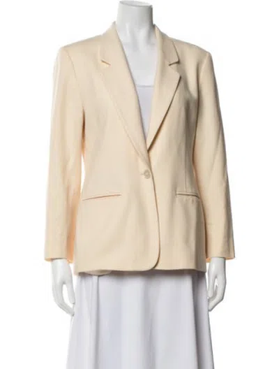 Pre-owned Pendleton Virgin Wool Blazer In Neutrals