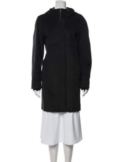Pre-owned Pendleton Virgin Wool Coat In Black