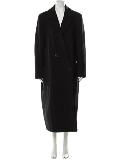 Pre-owned Pendleton Virgin Wool Coat In Black