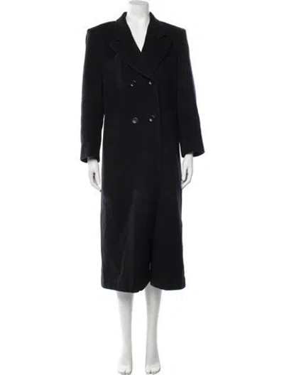 Pre-owned Pendleton Virgin Wool Coat In Black