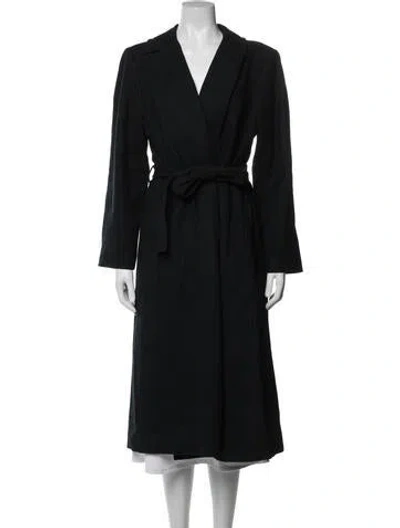 Pre-owned Pendleton Virgin Wool Coat In Black