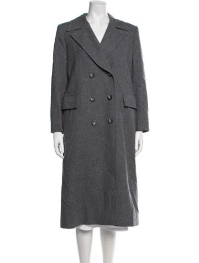 Pre-owned Pendleton Virgin Wool Coat In Grey
