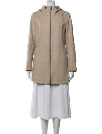 Pre-owned Pendleton Virgin Wool Coat In Neutrals