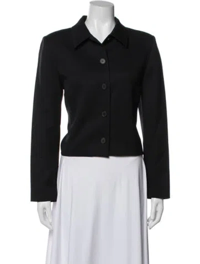 Pre-owned Pendleton Virgin Wool Jacket In Black