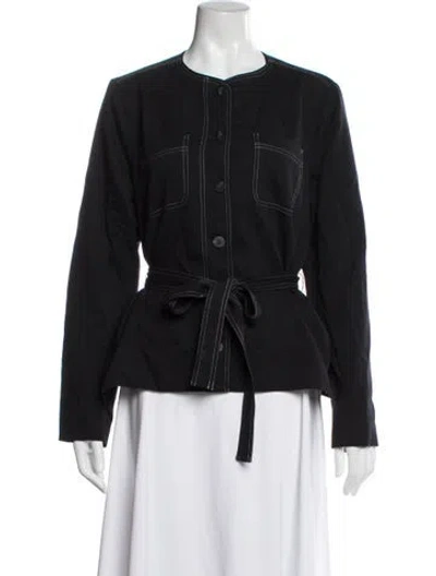 Pre-owned Pendleton Virgin Wool Jacket In Black