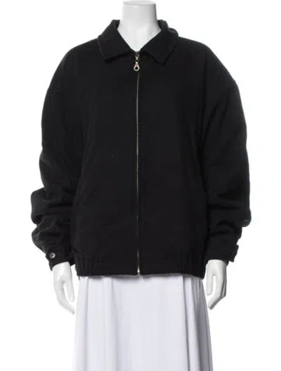 Pre-owned Pendleton Virgin Wool Jacket In Black