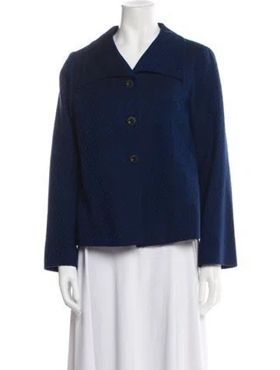 Pre-owned Pendleton Virgin Wool Jacket In Blue