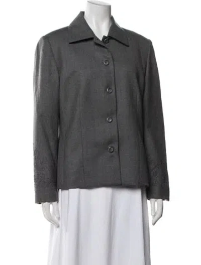 Pre-owned Pendleton Virgin Wool Jacket In Grey