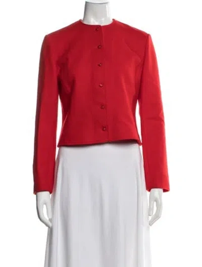 Pre-owned Pendleton Virgin Wool Jacket In Red