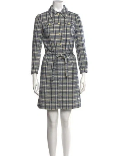 Pre-owned Pendleton Virgin Wool Knee-length Dress In Multi