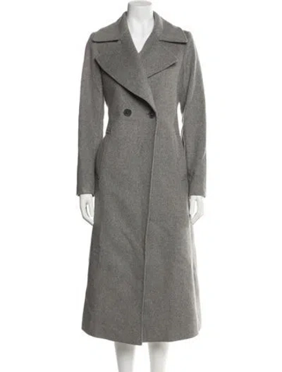 Pre-owned Pendleton Virgin Wool Trench Coat In Gray