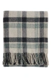 Pendleton Washable Wool Throw Blanket In Gray